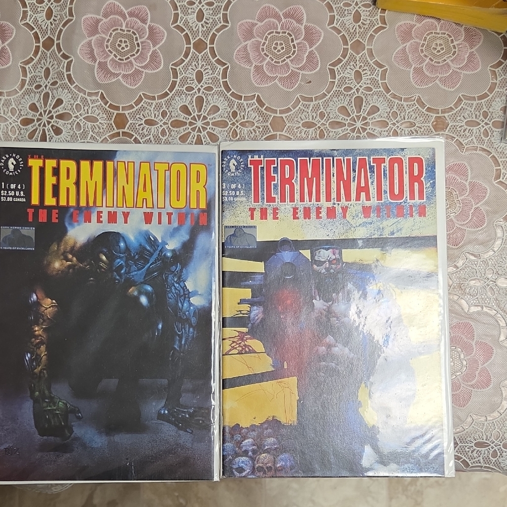 Terminator Comic Books - The Enemy Within